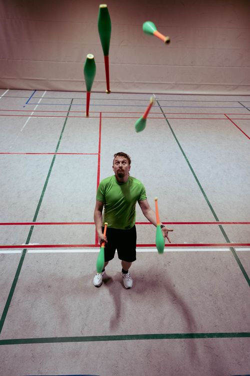 6 Keulen Jonglage Training